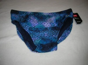 TYR - DURAFAST - HERREN BADESLIP - GR. 36 - HEXAGON MUSTER - MEHRFARBIG - NEU MIT ETIKETT - Bild 1 von 3