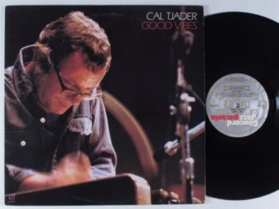 Cal Tjader.Good Vibes.wPoncho Sanchez.Orig Press on Picante 247[1984].1A..Ex - Image 1 of 4