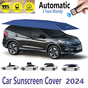 Universal Snow UV Protection Car Umbrella Tent Sun Shade Roof Cover Automatic - Picture 1 of 13