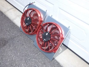 TOYOTA V8 SEQUOIA 01-07 FFD EXTREME TWIN ELECTRIC COOLING FAN KIT +HP MPG CUSTOM - Bild 1 von 1