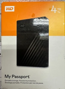 Disque dur externe WD My Passport 4 To pour Windows neuf en boîte WXD1EC86TA - Photo 1/9