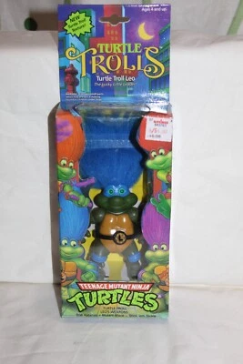 New 1992 Teenage Mutant Ninja Turtles Trolls Leo TMNT Figure Playmates Vintage - Image 1 of 3
