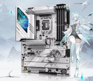 ASUS ROG STRIX Z890-A GAMING WIFI S white Snowfall Motherboard - Picture 1 of 6