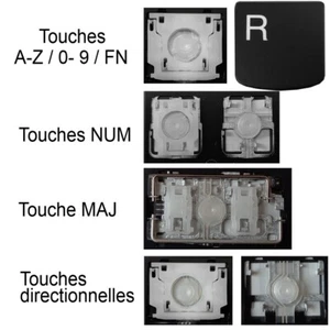 Touche de Clavier Français pour LENOVO Legion Y520-15 Y720-15 R720 Y530 - Picture 1 of 3