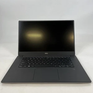 Dell XPS 15 9560 Silver FHD 2.8 GHz i7-7700HQ 8GB 256GB SSD GTX 1050 Good - READ - Picture 1 of 10