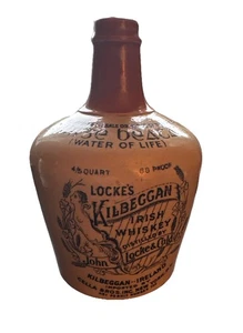 Vintage John Locke’s Kilbeggan Irish Whiskey Krug 4/5 Quart natürlich leer - Bild 1 von 6