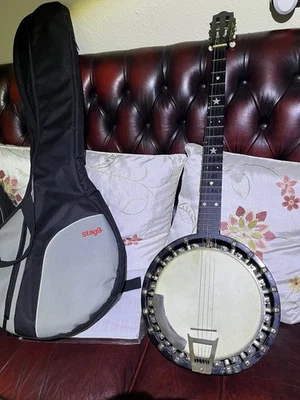 1920’s Windsor 5 String Zither Banjo Artist Model No 2. No Reserve. - Image 1 of 4