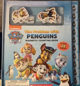 "The Problem with Penguins Paw Patrol: Magnetic Counting Book" NEW Nickelodeon - Imagen 1 de 3