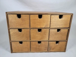 IKEA Moppe Style Wooden Desk Organizer Drawers Storage Boxes 35.5x25x26cm - Picture 1 of 14