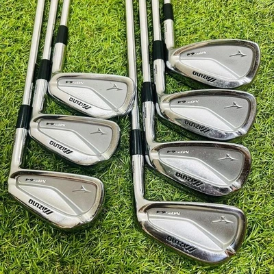 Mizuno MP-64 MP64 7 piezas 4-Pw Flex S rígido dinámico dorado S300 diestro Foto 1 de 4