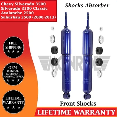 Amortiguadores delanteros MONROE OEM para Chevy Avalanche/Suburban 2500 2000-2013, Silverado Foto 1 de 4