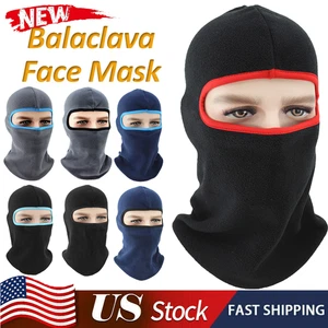 Ski Mask Winter Full Face Beanie Hat Balaclava Hood Tactical Warm for Man Woman - Picture 1 of 24