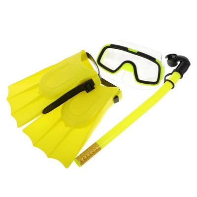  1 Set Jugend-Schnorchelset mit Trockenschnorchel, Antibeschlag-Taucherbrille - Bild 1 von 4