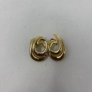 Vintage Women’s Givenchy Gold Tone Earrings - Picture 1 of 7