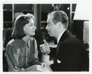 Greta Garbo und Melvyn Douglas - Vintage Original Foto - Bild 1 von 1