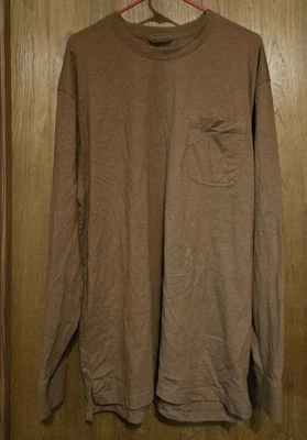 Men's Big & Tall RedHead Pocketed Long Sleeve Brown Shirt Size XLT, NWOT - Image 1 of 4