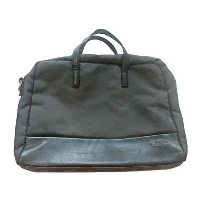 Bolso de equipaje Tumi verde bolso de mano bolso de lona sin correa para el hombro Foto 1 de 4