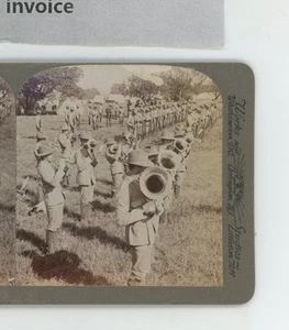 U.S. Army Band Underwood Stereoview - Picture 1 of 2