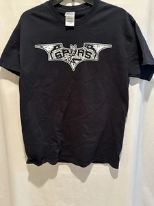 San Antonio Spurs Bat Logo Shirt Medium M Ginobili Bat Catch Tribute 2009 Game - Picture 1 of 5