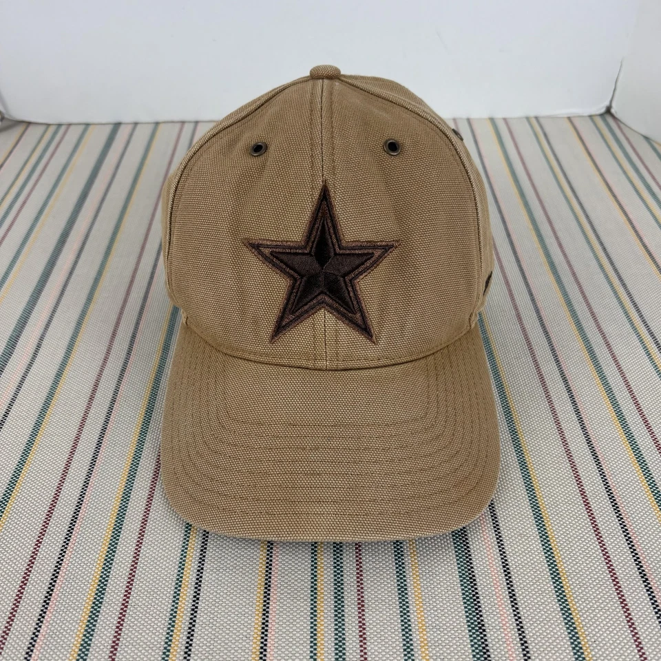 Dallas Cowboys Sombrero Gorra Correa Trasera Para Hombres Carhartt Marrón NFL Fútbol Ropa de Trabajo Foto 1 de 4