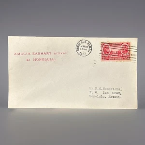 U.S. March 18,1937 Amelia Earhart Flight Cover Postmarked 3/18/1937 - Picture 1 of 2