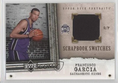 2005 Upper Deck Portraits Scrapbook Swatches Francisco Garcia #SS-FG Rookie RC - Image 1 of 2