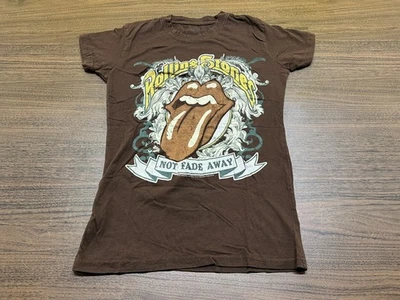 2008 Rolling Stones “Not Fade Away” Women’s Black T-Shirt - Small - Image 1 of 4