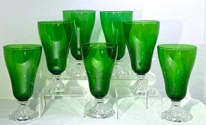 Juego de 7 copas de té de hielo verde bosque Anchor Hocking 'Burple Inspiration' 6,75" - Imagen 1 de 9