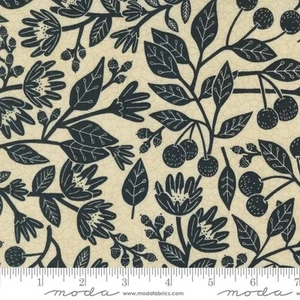 Linen Full Blooms Floral 44" fabric by Moda, 7050-11, Bloom and Grow, cotton - Picture 1 of 1