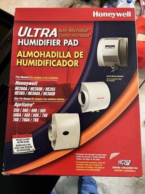 5 Honeywell HC26P and Aprilaire Ultra Humidifier Pads New!! Anti-Microbial HEPA - Image 1 of 4