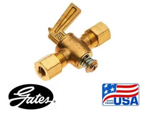 10 x Puertas 3MFA-2MPNV Latón 3/8" x 1/8" Tubo Macho Aguja Válvula de Cierre  - Imagen 1 de 2
