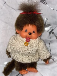 Original Sekiguchi MONCHHICHI Figur Monchichi *Rarität* #w014 - Picture 1 of 4