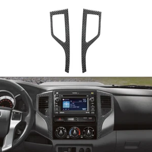 For Toyota Tacoma 2012-2015 Center Air Vent Type-A Trim Cover 2WD Carbon Fiber - Bild 1 von 12