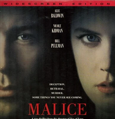Malice (Laserdisc, 1994) - Image 1 of 2