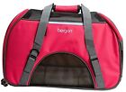  Pet Bergan Comfort Carrier - Safe, 13.0"L x 19.3"W x 9.5"H Heather Berry