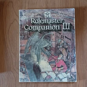 ICE: Rolemaster Sourcebook - ROLEMASTER COMPANION III - Imagen 1 de 1