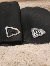 2 New Era Fitted Hat Silver Diamond Hat Pin For All New Era Hats! FREE SHIPPING 