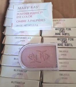 MARY KAY ~  Powder Perfect  eye shadow ~ New, in box ~ YOU CHOOSE - Picture 1 of 36