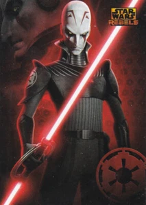 2015 TOPPS STAR WARS REBELS THE GRAND INQUISITOR #8 RC Rookie STICKER CARD NM - Picture 1 of 2