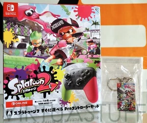 Splatoon 2 Ready-to-Play Pro Controller Set + Key holder Day-One Bonus!, Switch  - Picture 1 of 7