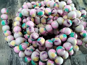 Hmade Polymer Clay ,8-9x8mm , Misty Rose, Approx 40 pcs, Free post Oz Seller - Picture 1 of 2