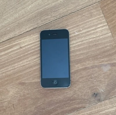 Apple iPhone 4 16GB Ungeprüft Teilespender Glas & Display Ok Spacegrey Schwarz - Bild 1 von 2