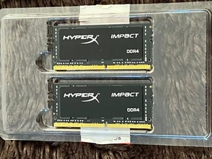 HyperX HX421S13IBK2/16 Impact 16 GB 2133 MHz DDR4 SODIMM Memory Kit (2 x 8 GB) - Picture 1 of 4