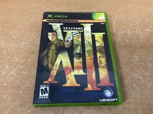 Thirteen Xbox Video Game Complete Disc Case Manual Action Adventure Bundle - Picture 1 of 4