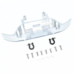 GPM Racing Aluminum Servo Forward Front Bumper + D-Rings Silver for TRX-6 - Picture 1 of 4