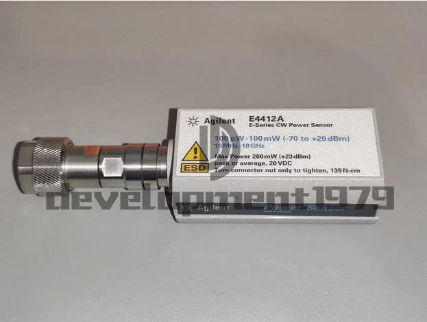 1PC Used Agilent E-Series CW Power Sensor E4412A 10 MHz-18 GHz - Image 1 of 1