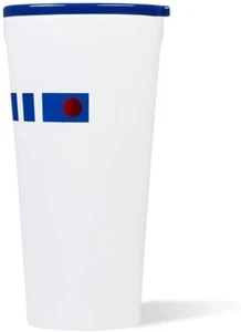 Corkicle Disney Star Wars R2D2 Edelstahl Thermobecher - 16 Unzen - Neu mit Etikett - Bild 1 von 6