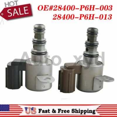 Transmission Shift Control Solenoid Valve B&C Kit For ACURA CL MDX TL HONDA - Image 1 of 4