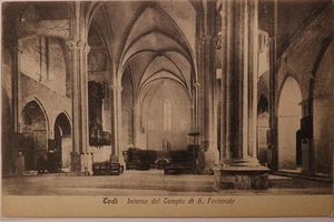 Postkarte Perugia Todi Innenraum des Tempels von San S. Fortunato Postkarte - Bild 1 von 2