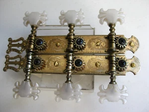Vintage DeAngelico Lindell Goya Gold Classic Guitar Tuners for Project Japan - Picture 1 of 10